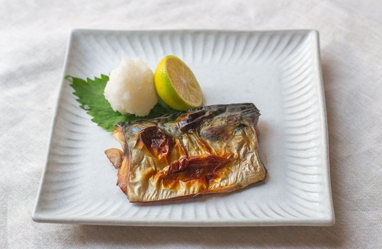さばの塩焼きの写真